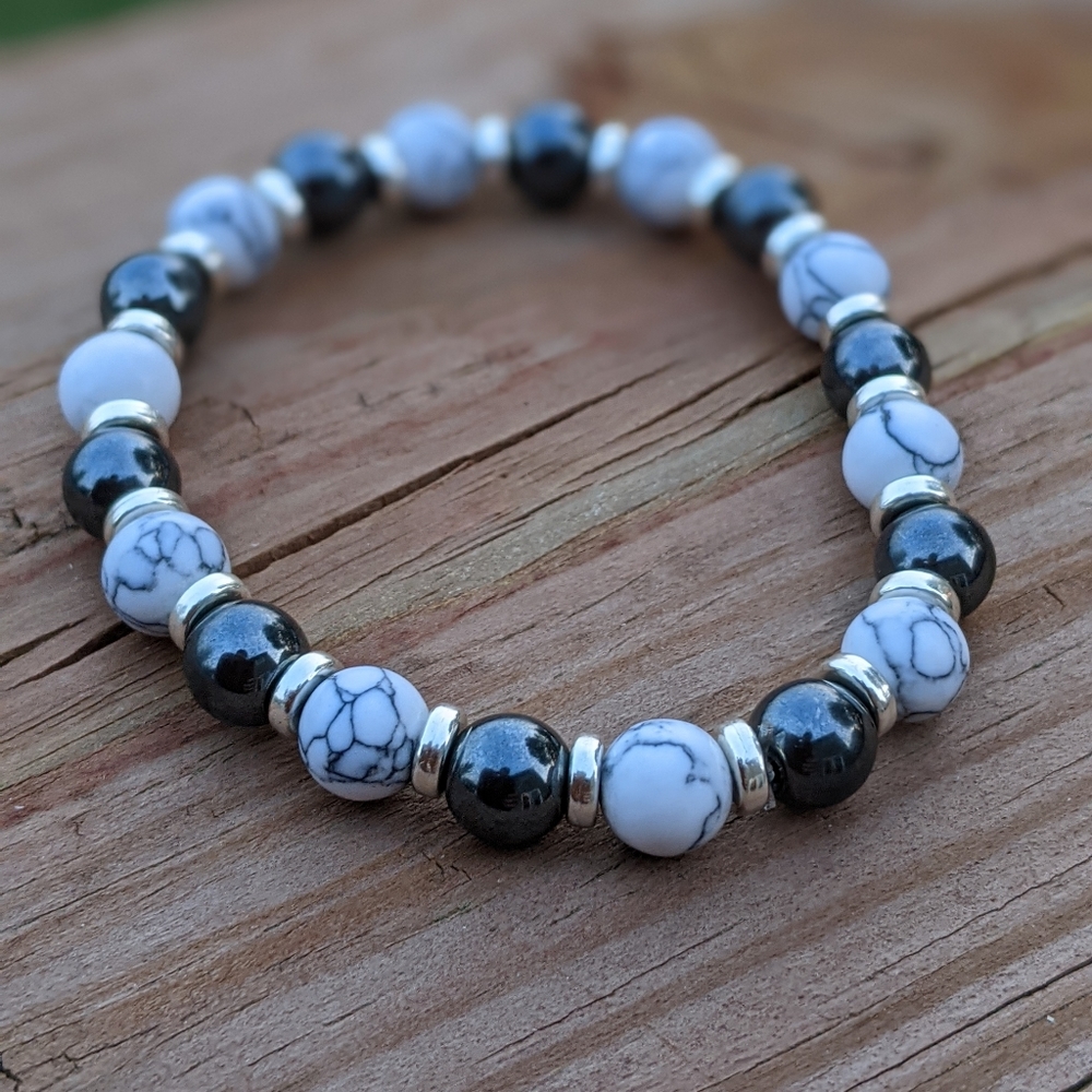 Handmade natural stone bracelet